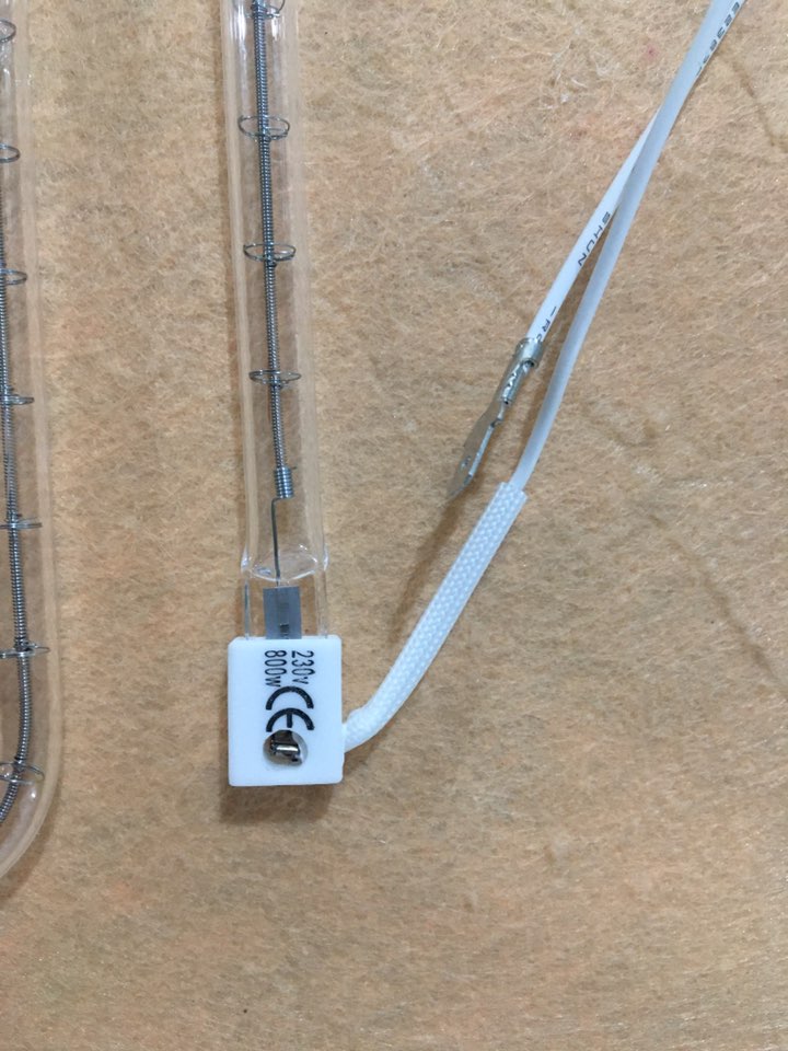 1000w 600w 150w 220v Carbon Fiber Infrared Heat Lamp Ir Infrared Heater For Heating