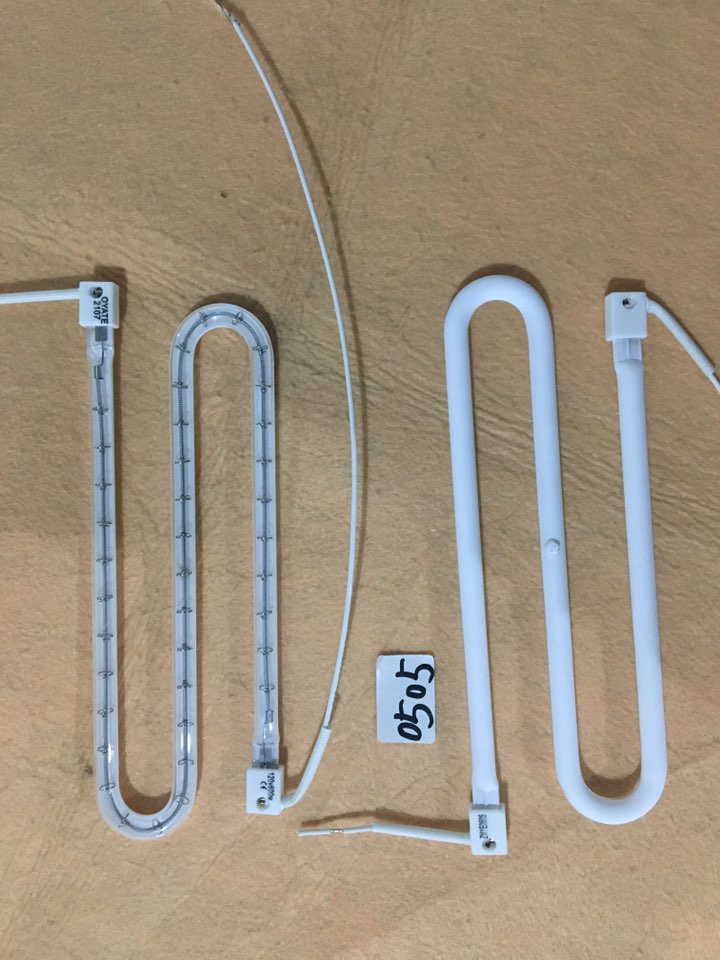 1000w Printing Infrared Heat Lamp Ruby Quartz Heating Lamp Halogen Infrared Heating Lamp